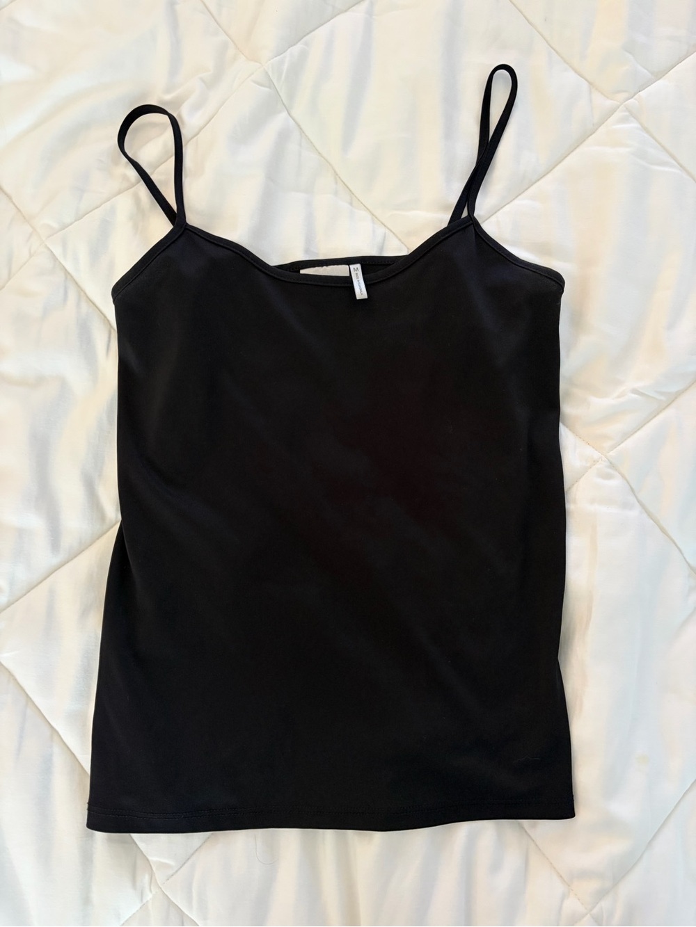 Nicole Miller Black Spaghetti Strap Camisole